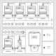 UP-I88 TT/TV (1100x1100x230mm)